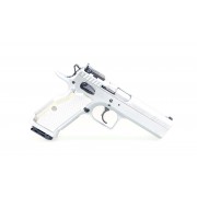 Platnice M-Arms Monarch 1, dolge / debele za Tanfoglio (SF), srebrna